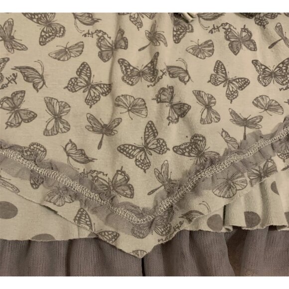 Naartjie Green Butterfly Dress Size 6 - Picture 4 of 5